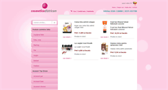 Desktop Screenshot of cosmeticedistricom.ro